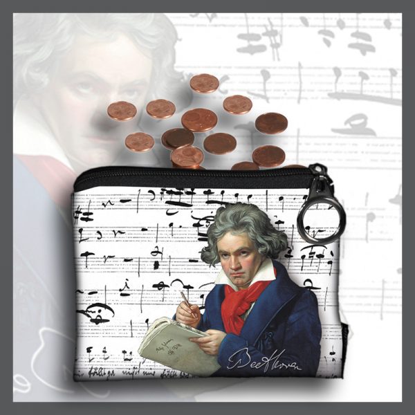 Beethoven zippered wallet